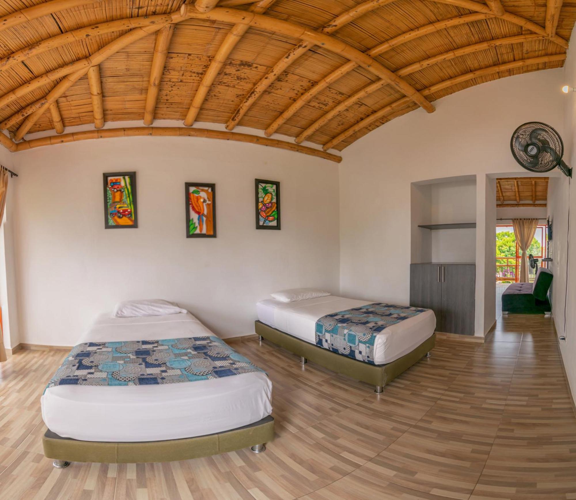 Hotel Campestre La Aldea Montenegro Exteriör bild
