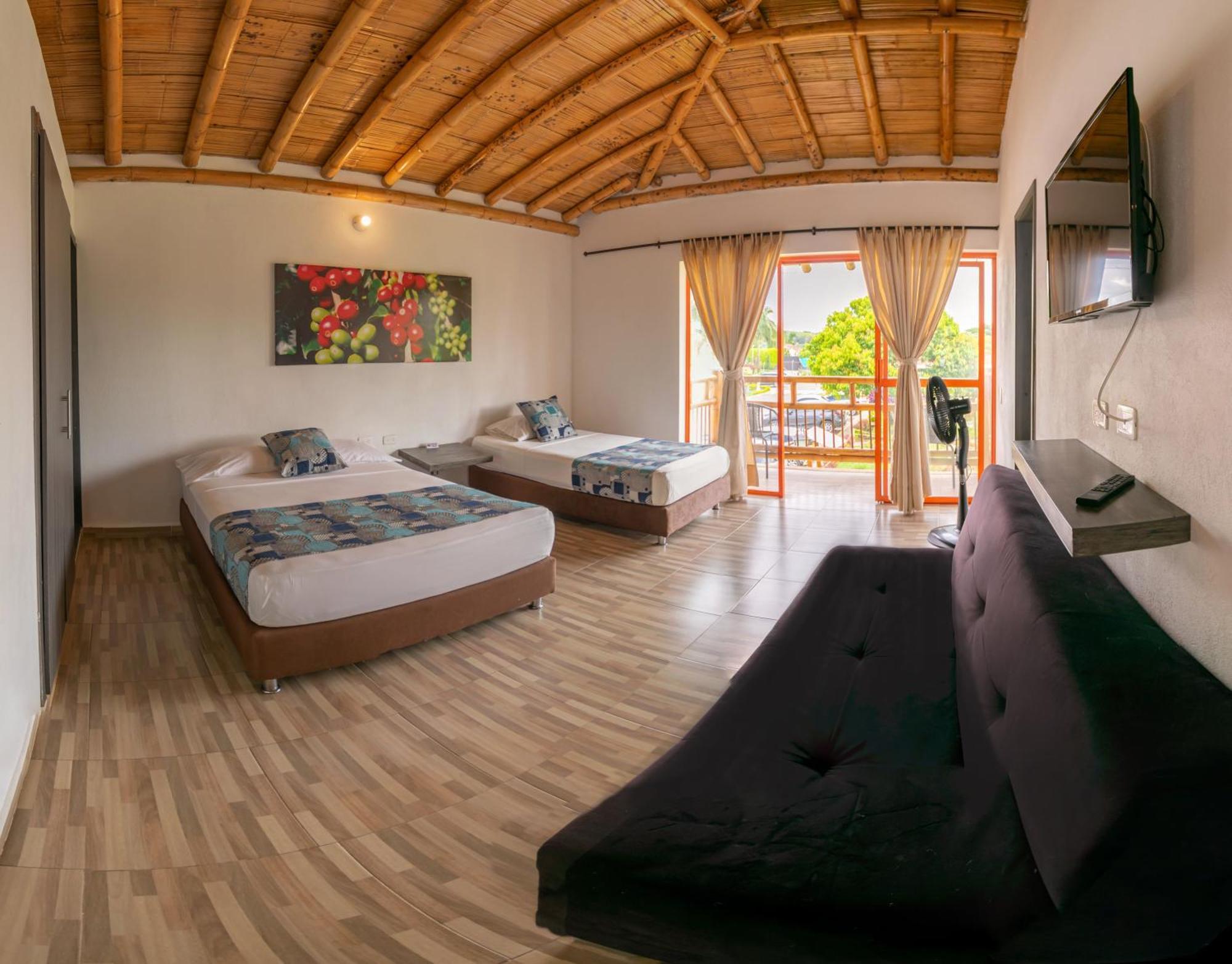 Hotel Campestre La Aldea Montenegro Exteriör bild